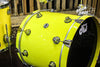 DW Collector's Maple Tony Williams Yellow Drum Set - 22, 10, 12, 16 (video demo)