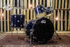 DW Collector's Series Drum Set, Royal Blue with Chrome Hardware (video demo) SO# 1099564