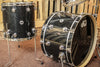 DW Collector's Maple Black Ice Drum Set - 24, 13, 16 - SO#1159194