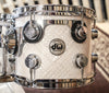 DW Collector's Maple White Crystal Drum Set - 22,10,12,16 - SO#1149278