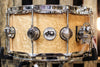 DW Collector's Maple Natural Lacquer Over Birds Eye Maple 6.5x14 Snare Drum - SO# 1101184