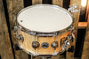 DW Collector's Maple Natural Lacquer Over Birds Eye Maple 6.5x14 Snare Drum - SO# 1101184