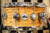 DW Collector's Maple Natural Lacquer Over Movinge 6.5x14 Snare Drum - SO# 1101169