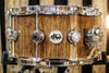 DW Collector's Maple Natural Lacquer Over English Oak 6.5x14 Snare Drum - SO# 1101187