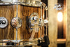 DW Collector's Maple Natural Lacquer Over English Oak 6.5x14 Snare Drum - SO# 1101187