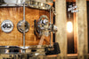 DW Collector's Maple Natural Lacquer Over Quilted Moabi 6.5x14 Snare Drum - SO# 1101150