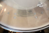 DW Collector's Maple Natural Lacquer Over Quilted Moabi 6.5x14 Snare Drum - SO# 1101150