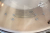 DW Collector's Maple Natural Lacquer Over Quilted Moabi 6.5x14 Snare Drum - SO# 1101158