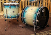 DW Collector's Carl Allen Blue Burst Over Quilted Kit - 22,12,16,14 - SO#1134314