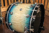 DW Collector's Carl Allen Blue Burst Over Quilted Kit - 22,12,16,14 - SO#1134314