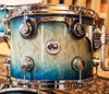 DW Collector's Carl Allen Blue Burst Over Quilted Kit - 22,12,16,14 - SO#1134314