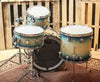 DW Collector's Carl Allen Blue Burst Over Quilted Kit - 22,12,16,14 - SO#1134314