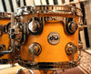 DW Collector's Amber Satin Oil Drum Set - 22,10,12,14,16 - SO#993842