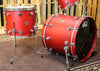 DW Collector's Maple Apple Red Stain Drum Set - 22,10,12,16 - SO#1160701