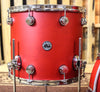 DW Collector's Maple Apple Red Stain Drum Set - 22,10,12,16 - SO#1160701