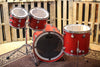 DW Collector's Maple Apple Red Stain Drum Set - 22,10,12,16 - SO#1160701