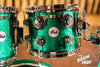 DW Collector's Series Green Sparkle With Chrome HW