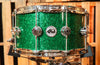 DW Collector's Green Glass Drum Set - 24,13,16,7x14 - SO#1184685