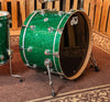 DW Collector's Green Glass Drum Set - 24,13,16,7x14 - SO#1184685