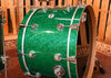 DW Collector's Green Glass Drum Set - 24,13,16,7x14 - SO#1184685