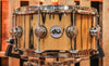 DW Collector's Natural Lacquer Over Ivory Ebony 6.5x14 Snare Drum - SO#1188883