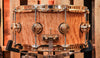 DW Santa Monica Natural Lacquer Over Quilted Moabi 6.5x14 Snare - SO#1188919