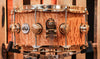 DW Santa Monica Natural Lacquer Over Quilted Moabi 6.5x14 Snare - SO#1188919