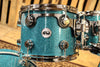 DW Collector's Series Drum Set, Teal Glass Finish Ply- SO# 1112645