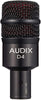 Audix D4 Dynamic Microphone with D-Vice Clamp