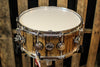 DW Collector's Maple Natural Lacquer Over Black Limbo 6x14 Snare - SO# 1101173