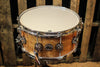 DW Collector's Maple Natural Lacquer Over Quilted Moabi 6.5x14 - SO# 1101155