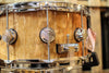 DW Collector's Maple Natural Lacquer Over Quilted Moabi 6.5x14 - SO# 1101155