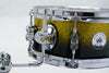 PDP Daru Jones New Yorker Gold To Black Sparkle Fade Drum Set - Ultra Light HW & Bags - PDDJ1804YBPK