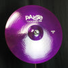 Paiste 18" Color Sound 900 Purple Crash - 1481g