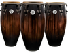 LP 55th Anniversary 3-Piece Top Tune Conga Set in Candy Black Burst