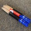 Vic Firth "Five Star Drum Shop" Blue Vic Grip 5B Stick 7pr (FREE PAIR)