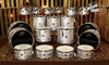 DW Drums Performance Maple Series Silver Sparkle SHELL BANK.