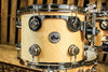 DW Collector's Series Drum Set, Hard Satin, Natural Finish with Chrome Hardware