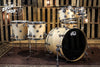 DW Collector's Series Drum Set, Hard Satin, Natural Finish with Chrome Hardware