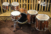 Collector's Exotic Natural Hard Satin Over Tiger Wood w/ Nickel Hardware