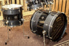 PDP 20th Anniversary Gloss Black/Matte Drum Set - 22, 10, 12, 16