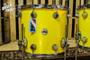 Collector's Solid Chrome Yellow with Candy Yellow Over White Pearl So# 1020606